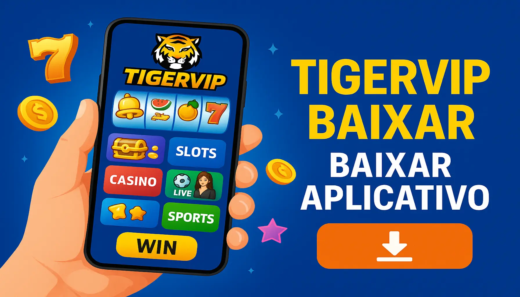 Baixar o TIGERVIP Cassino App