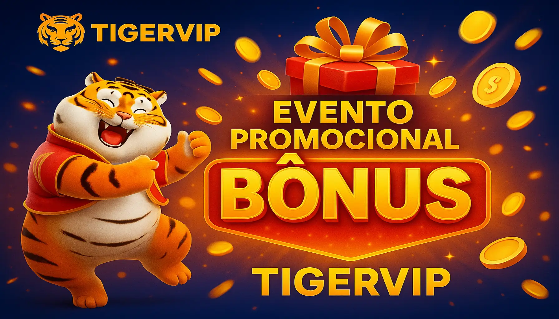 O bônus promocional TIGERVIP é uma ótima maneira de começar sua aventura