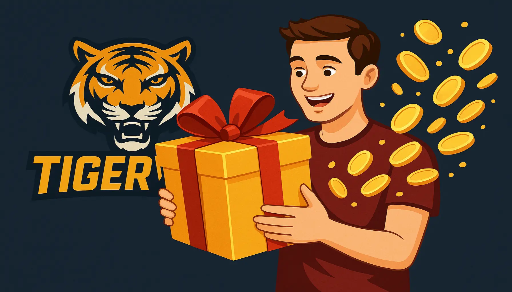Criar uma nova Conta no plataforma TIGERVIP